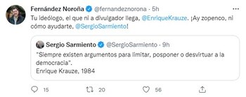 Fernández Noroña nuevamente se burló