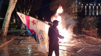 Tensión en Georgia: varios dirigentes