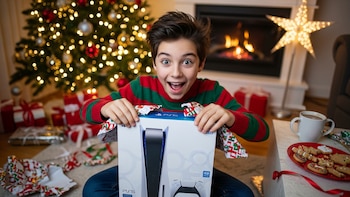 Los niños y los regalos