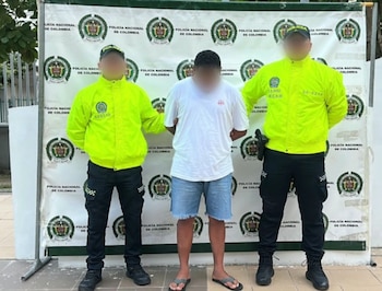 La Policía Metropolitana de Cartagena identificó al conductor a partir de videos de seguridad y de información reunida por la Sijín con empresas de taxi y fuentes humanas - crédito Policía Cartagena
