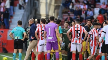 Suspendido el Sporting-Leganés por la