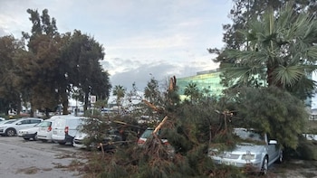 Un tornado en la costa