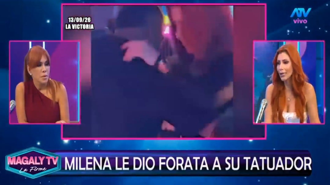 Milena Zárate confiesa que volvió a sufrir ataques de pánico tras su ruptura con Kalicho. Captura: Magaly Tv La Firme.