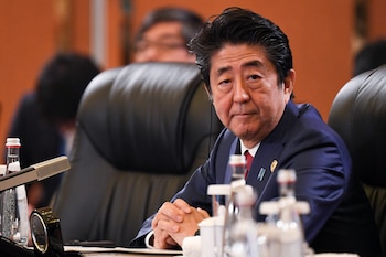 El primer ministro de Japón,
