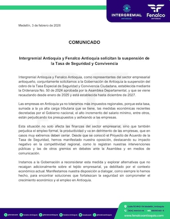 El sector empresarial de Antioquia