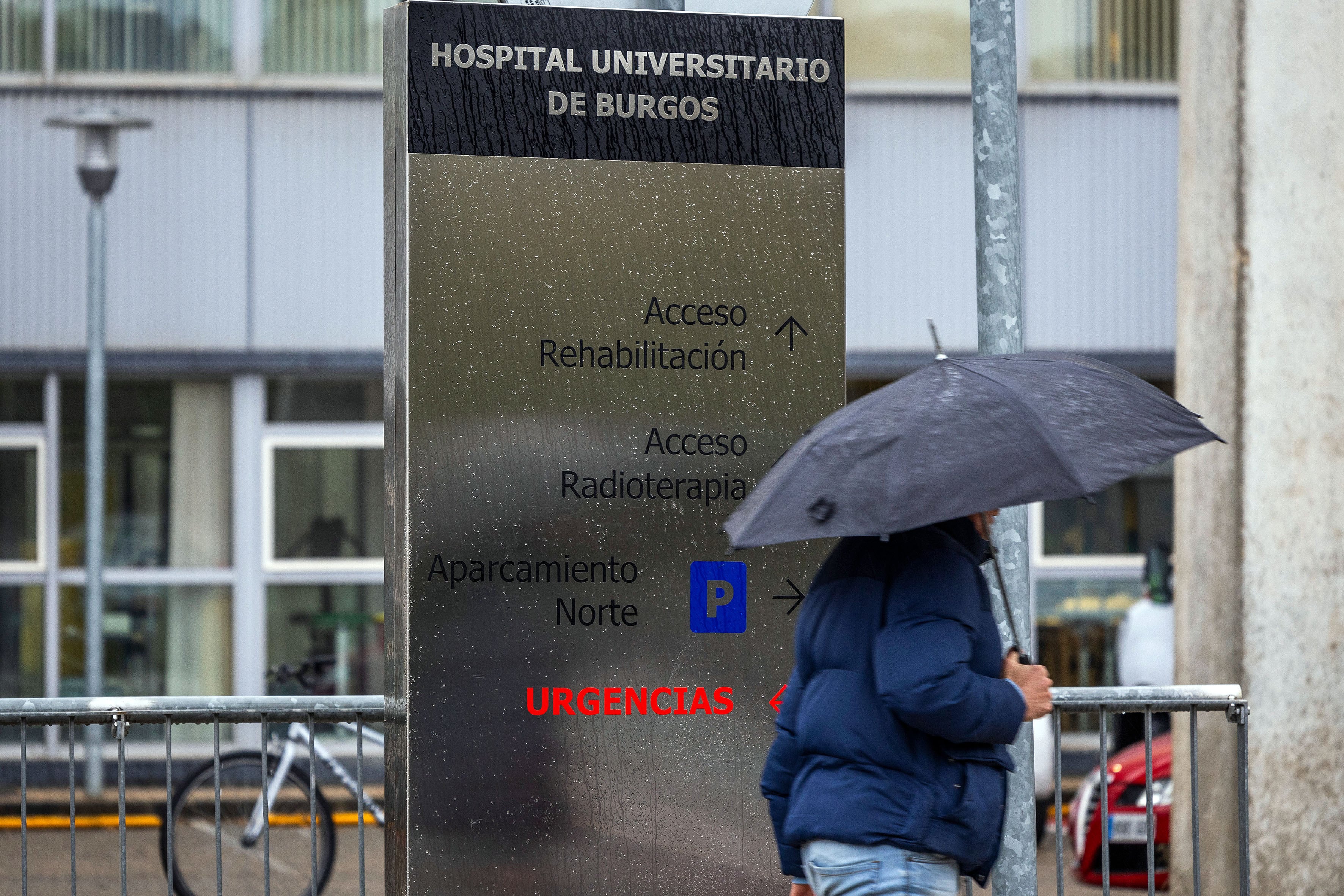Hospital Universitario de Burgos, a 13 de enero de 2026, en Burgos, Castilla y León (España). (Tomás Alonso/Europa Press)