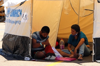 La ayuda humanitaria de Naciones