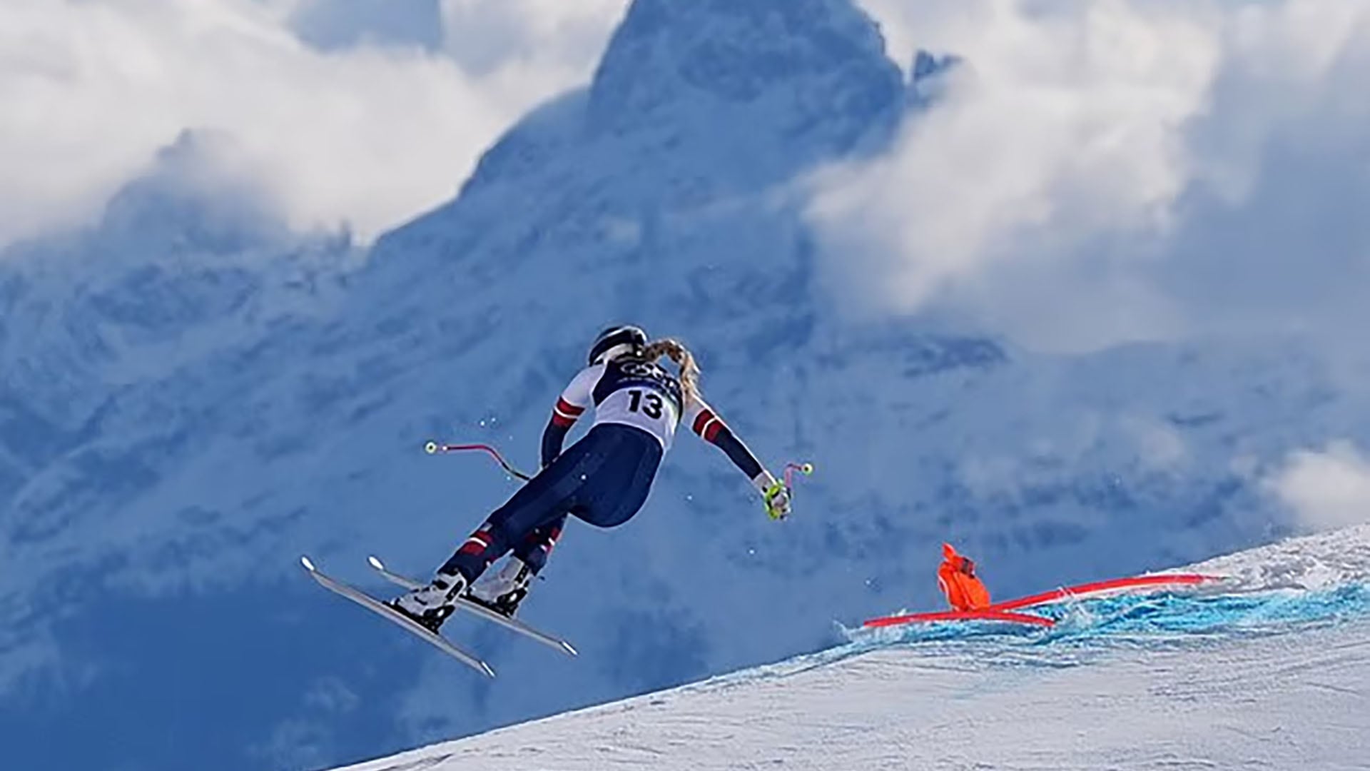 Vonn contó que sufrió la fractura de tibia tras su dura caída en Milano-Cortina 2026 (AP)