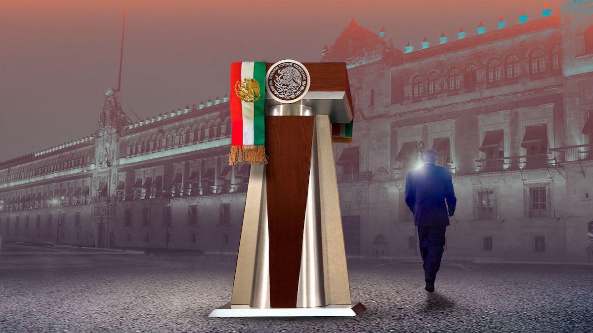 AMLO termina su última mañanera entre lágrimas al escuchar su canción de despedida | EN VIVO