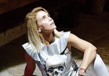 Gaby Crassus dedicó unas palabras