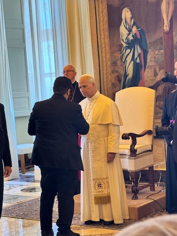 UTEP VATICANO REUNION PAPA