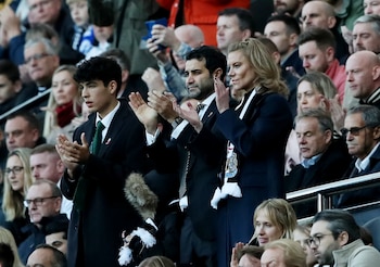 Los directores del Newcastle United,