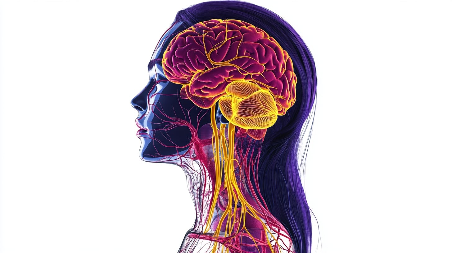 El nervio vago conecta al corazón y al cerebro, activando la respuesta inflamatoria del sistema inmunológico tras un infarto (Imagen Ilustrativa Infobae)