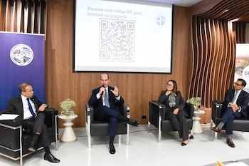 Durante el foro, el ministro de Economía y Finanzas, Felipe Chapman, presentó la conferencia “Panamá: estabilidad, inversión y crecimiento”. (Capac)