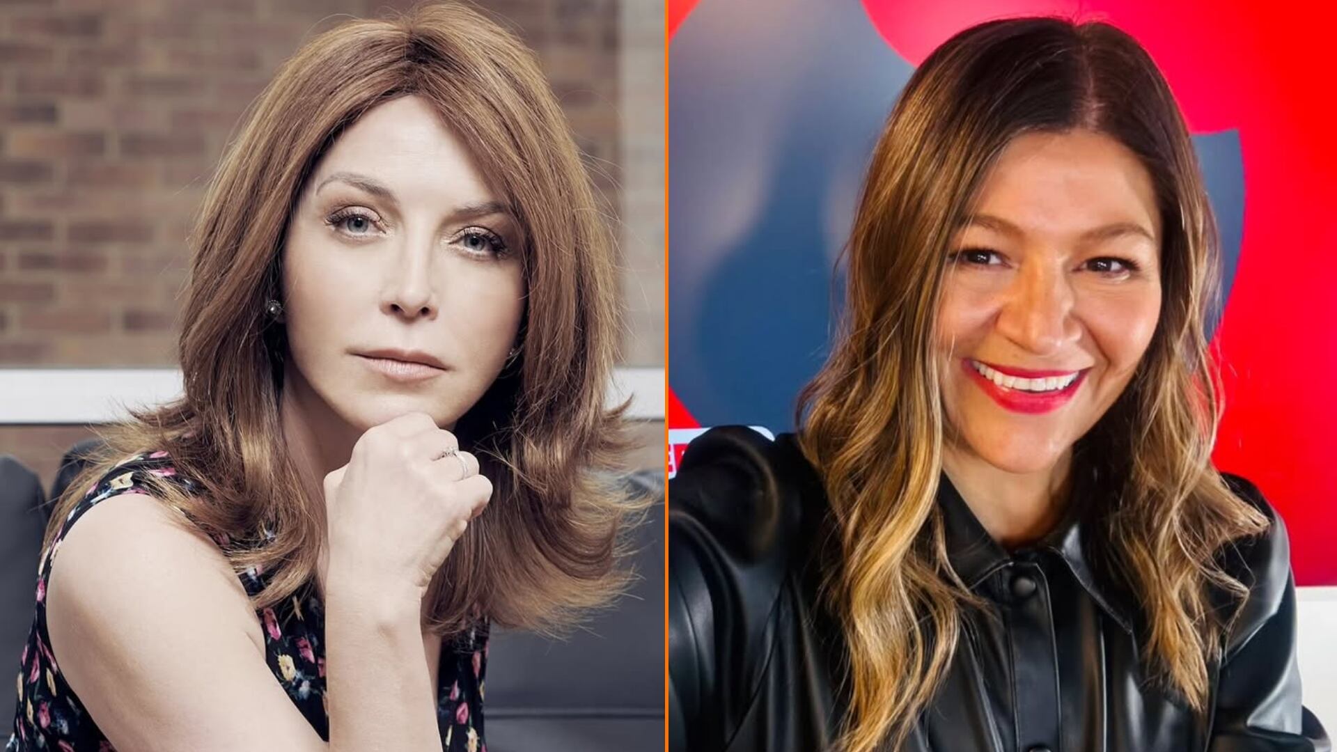 Figueroa indicó que la actriz persiguió al presentador en un centro comercial, incidente que derivó en su ruptura amorosa. (Fotos: @figuerolas, @laurafloresmx, Instagram)