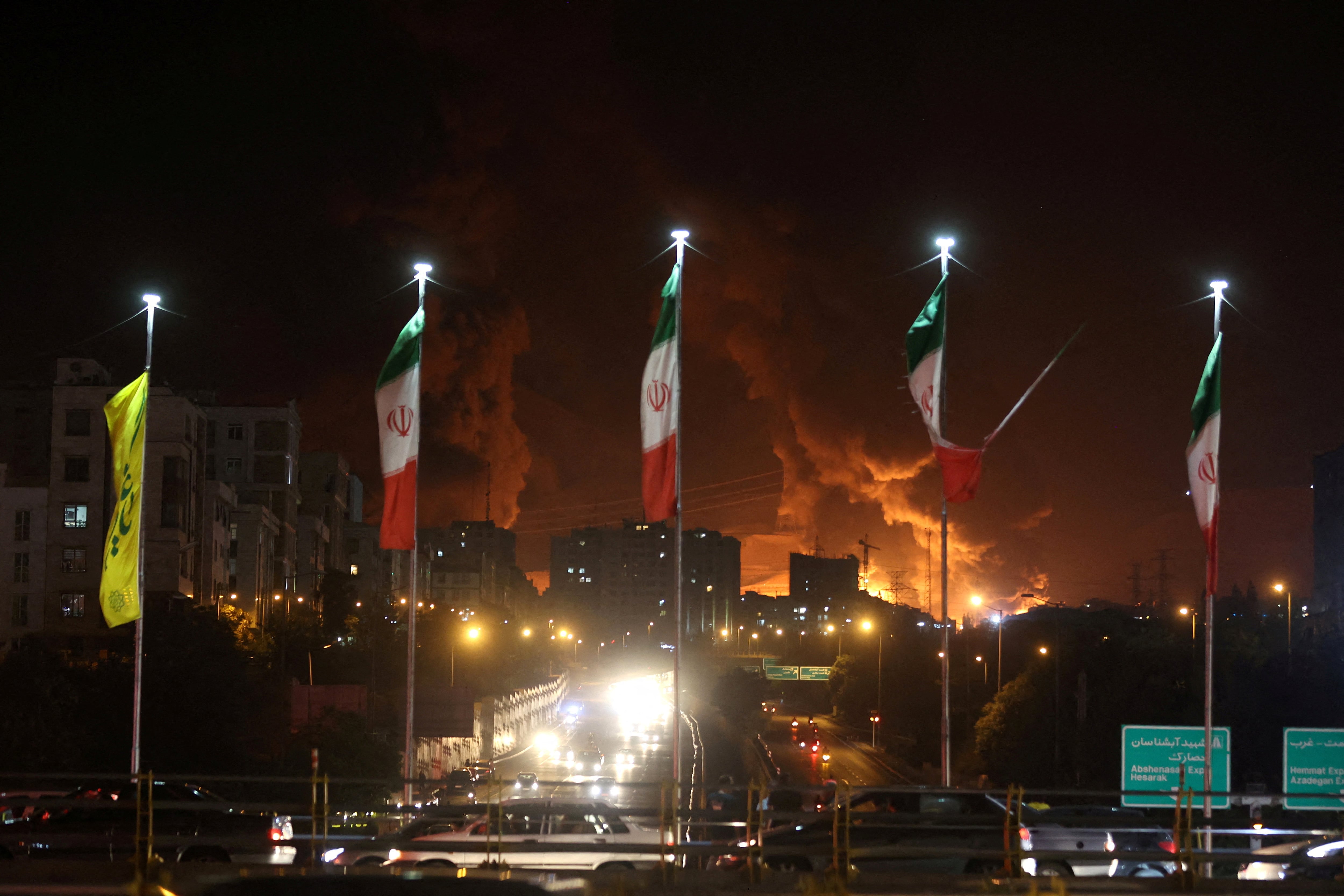 Israel bombardeó objetivos militares de Irán en respuesta a los ataques con misiles del régimen persa (Archivo/REUTERS)