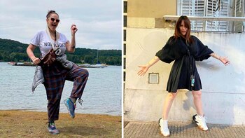 Connie Ansaldi hace un año