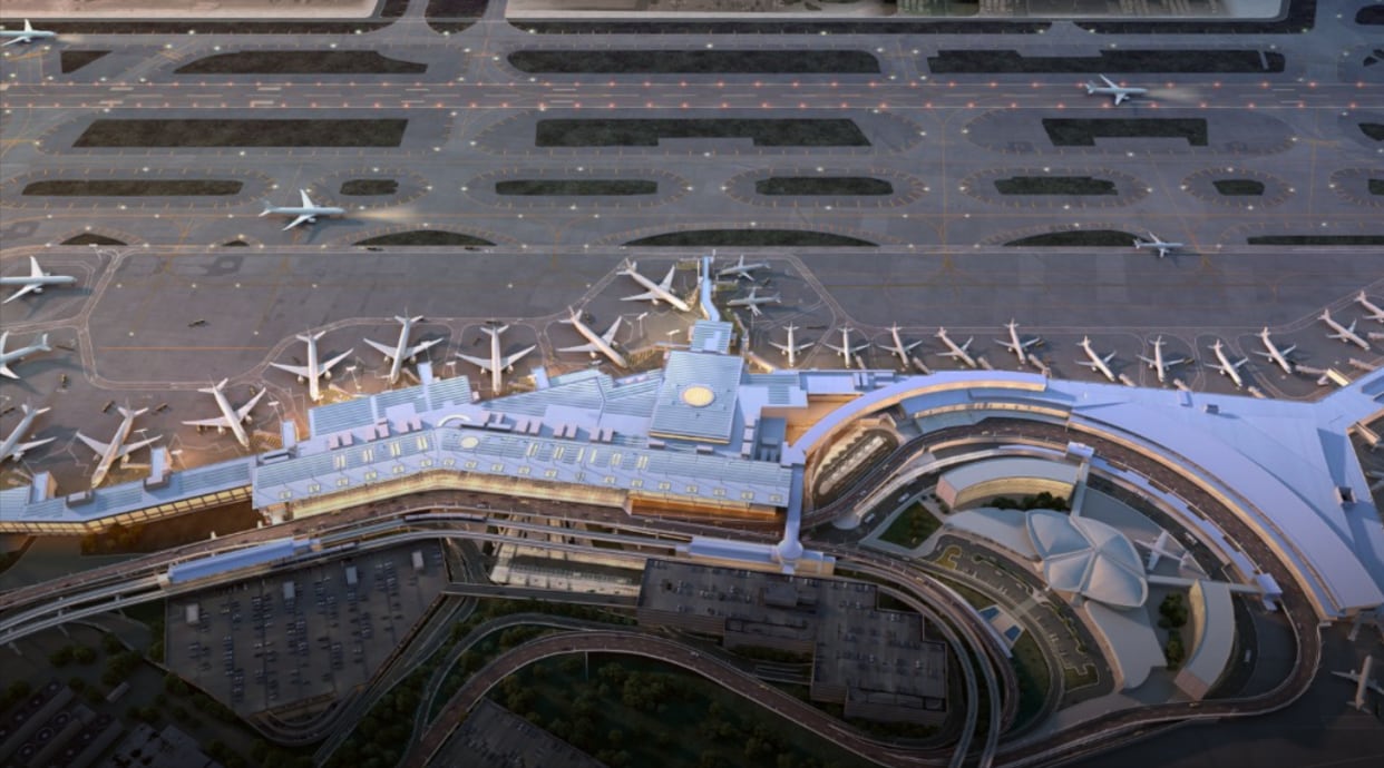 La Terminal Uno del aeropuerto John F. Kennedy de Nueva York tendrá una remodelación y supondrá una inversión de USD 9.500 millones. Sitio oficial: portauthoritybuilds