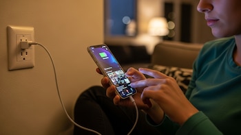 Cuál es el riesgo de usar el celular mientras se carga y está conectado a una toma
