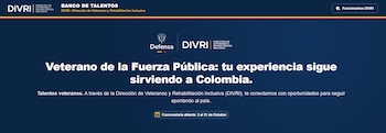 La plataforma digital para la recepción de hojas de vida de los veteranos de las Fuerzas Militares y de Policía estará habilitada hasta el 31 de octubre - crédito Divri