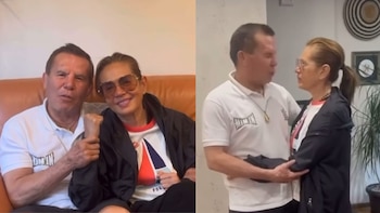 El exboxeador conivivó con su