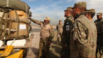 La rápida entrega de suministros