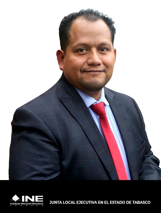 Mario Alberto Alejo García(Facebook: INE Tabasco)