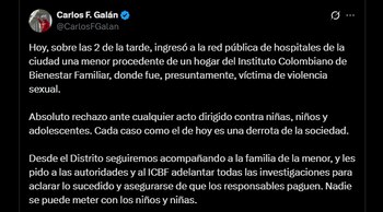 El mandatario capitalino pidió esclarecer los hechos y sancionar a los responsables - crédito X