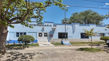 El personal de la subcomisaria