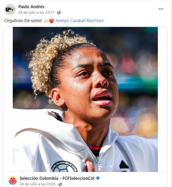 El hermano de Jorelyn Carabalí