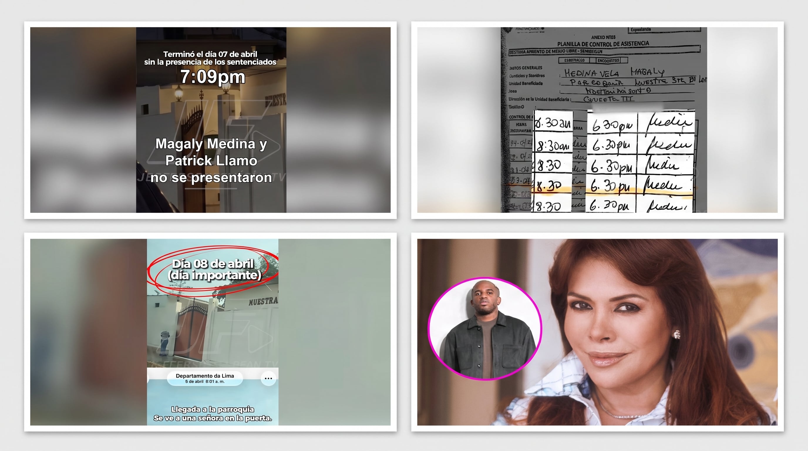 Imágenes y documentos, compartidos por Farfán, señalan el presunto incumplimiento de Magaly Medina en su trabajo comunitario. (Imagen Ilustrativa Infobae)