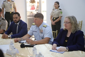 Ambos países destacaron que la coordinación bilateral es clave para la vigilancia, la interdicción marítima y la interceptación aérea en Centroamérica.