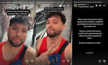 Toloza no dejó dudas del final de su compromiso con Alexa y dejó una cita bíblica para referirse a los ataques y acusaciones que recibió en las semanas previas - crédito @jhormantol/Instagram