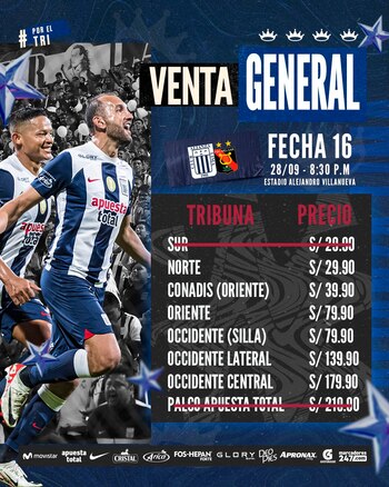 Precios de entradas para el