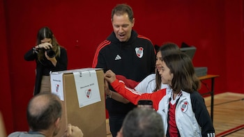 Jorge Brito asistió en compañía
