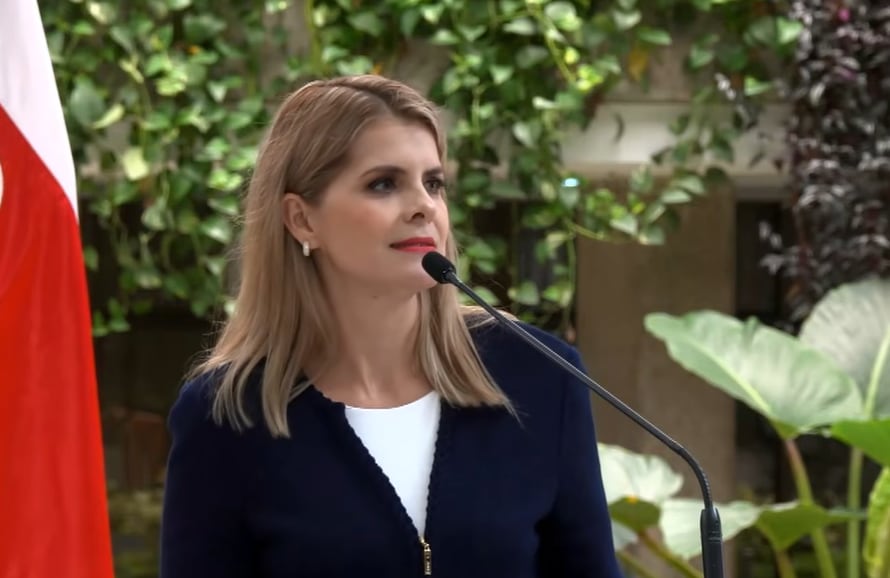 Costa Rica presenta estrategia fiscal, “No más impuestos, sino ir por los que están evadiendo”, asegura Laura Fernández