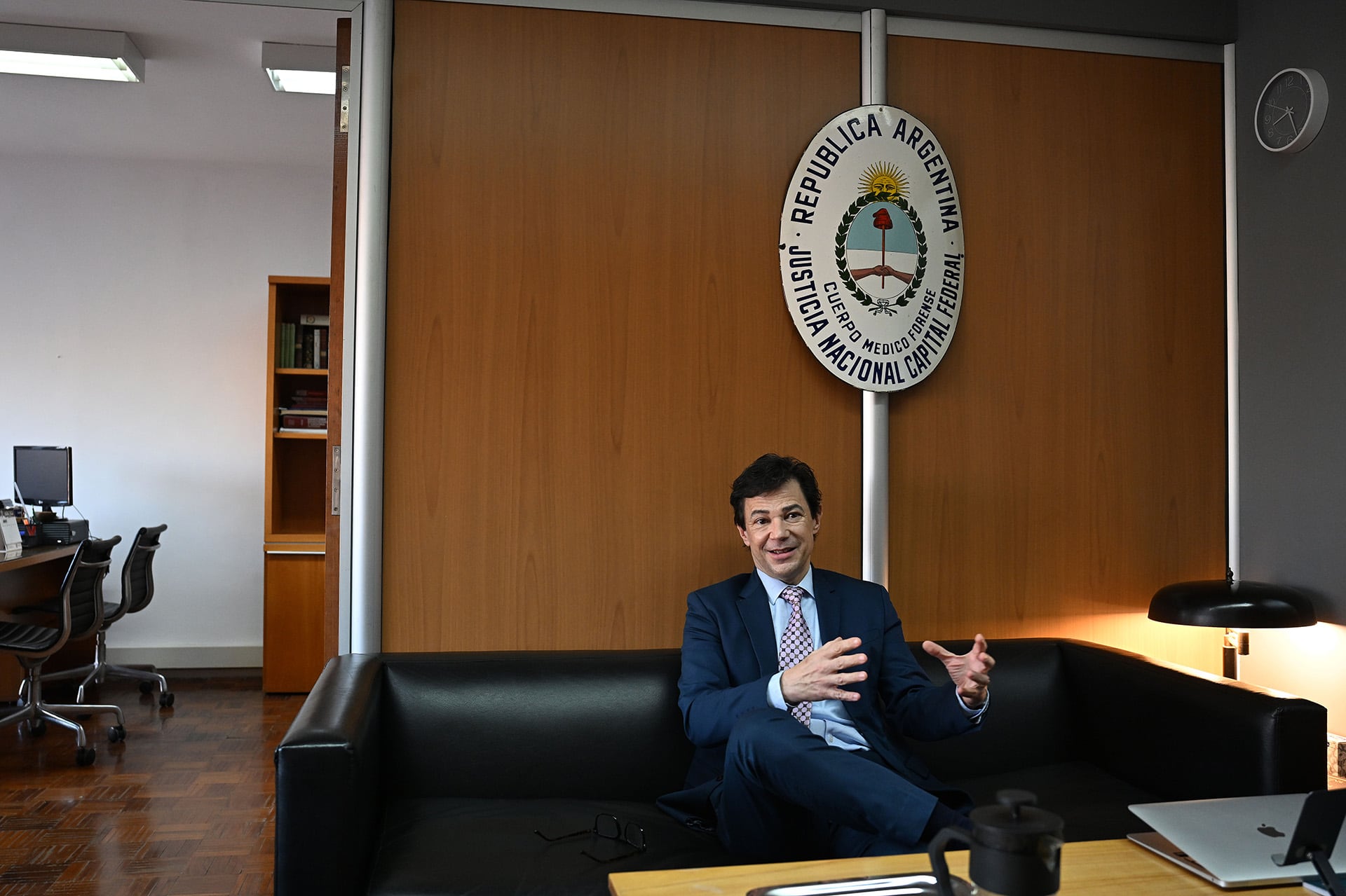 Leonardo Ghioldi, perito médico y decano del Cuerpo Médico Forense desde 2025