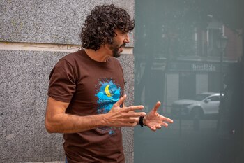 Rafa, en su encuentro con