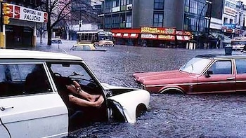 Esquina de avenida Santa Fe