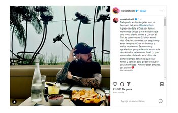 Marcelo Tinelli en Estados Unidos