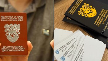 Pasaportes simbólicos de Verdis. (Imagen/Instagram: