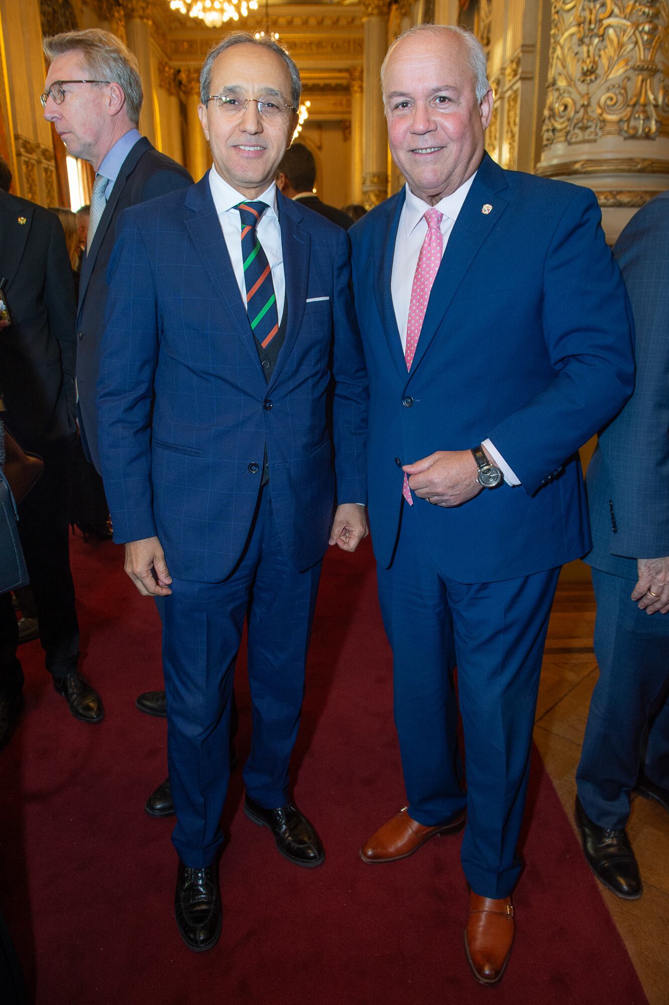 Los embajadores de Marruecos y Panamá, Fares Yassir y Juan Luis Correa Esquivel