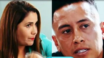 Andrea Llosa enfrentó a Christian