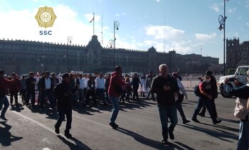 Maestros se manifestaron en la