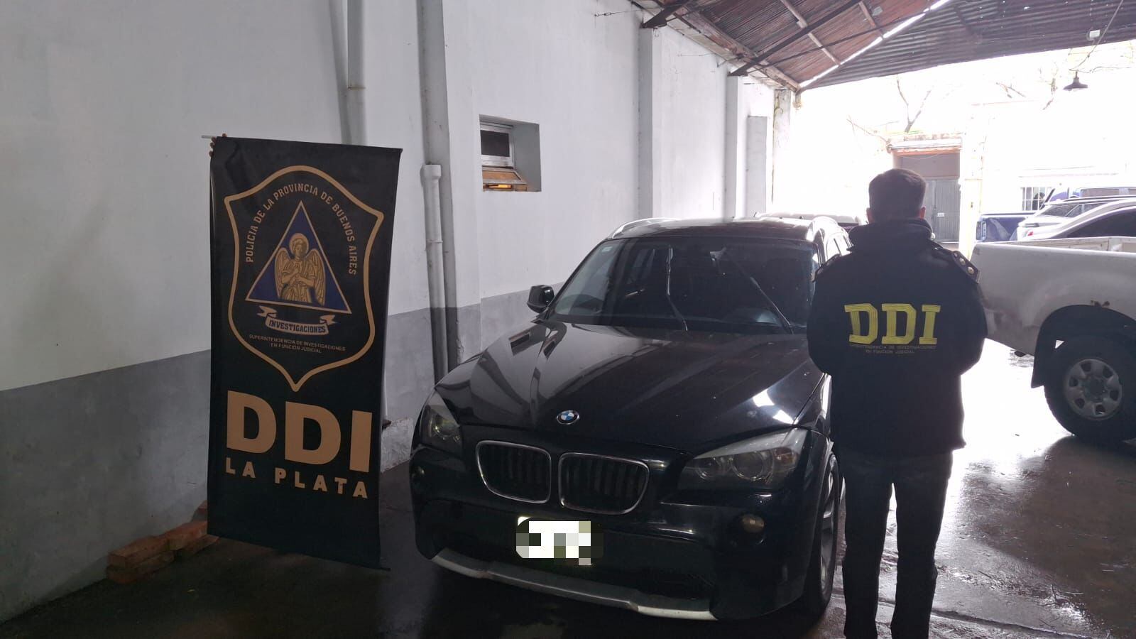Duarte fue arrestado cuando estaba por subirse a un auto BMW