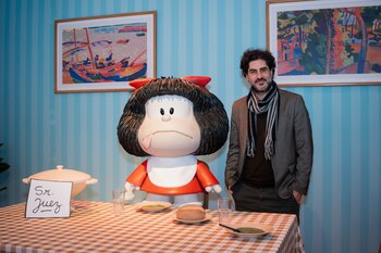 Imagen complementaria de En fotos: la presentación de Mafalda Inmersiva reunió a famosos, artistas y escritores