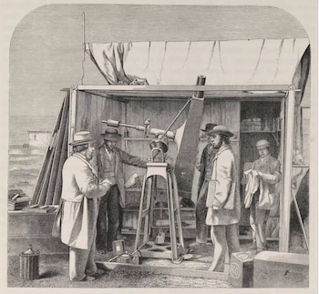 El eclipse de 1860 que sirvió a grandes astrónomos para resolver el enigma sobre las protuberancias solares en un pueblo de Álava y se convirtió en “una cuestión de Estado”