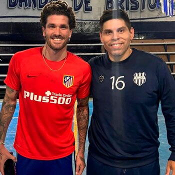 Rodrigo De Paul visitó el