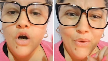 La mujer, que suele recibir