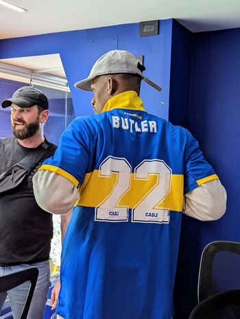Jimmy Butler con la camiseta
